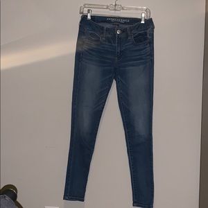American eagle super stretch jeans size 6